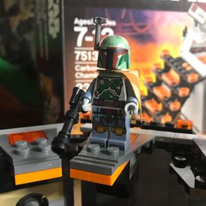 Carbon-Freezing Chamber with Boba Fett, Ugnaught, Han Solo and Han Solo in Carbonite