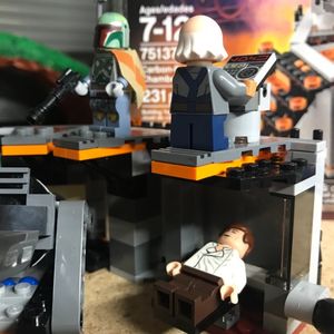 Carbon-Freezing Chamber with Boba Fett, Ugnaught, Han Solo and Han Solo in Carbonite