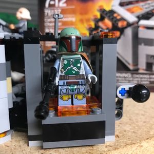 Carbon-Freezing Chamber with Boba Fett, Ugnaught, Han Solo and Han Solo in Carbonite