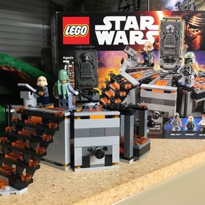 Carbon-Freezing Chamber with Boba Fett, Ugnaught, Han Solo and Han Solo in Carbonite