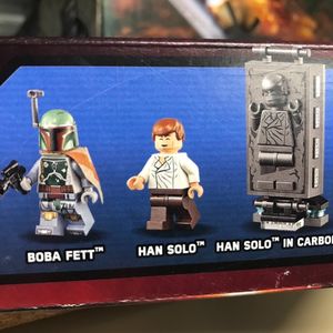 Carbon-Freezing Chamber with Boba Fett, Ugnaught, Han Solo and Han Solo in Carbonite