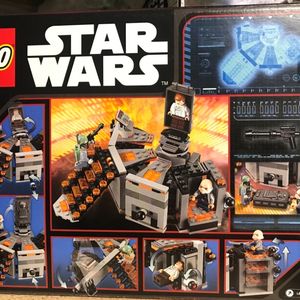 Carbon-Freezing Chamber with Boba Fett, Ugnaught, Han Solo and Han Solo in Carbonite