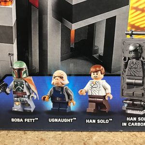 Carbon-Freezing Chamber with Boba Fett, Ugnaught, Han Solo and Han Solo in Carbonite