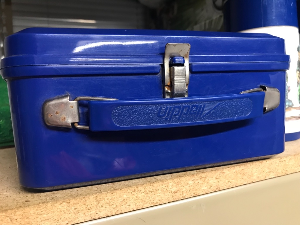 GIJoe ARAH 1986 Blue Lunchbox with two Thermos Flasks - Image 11