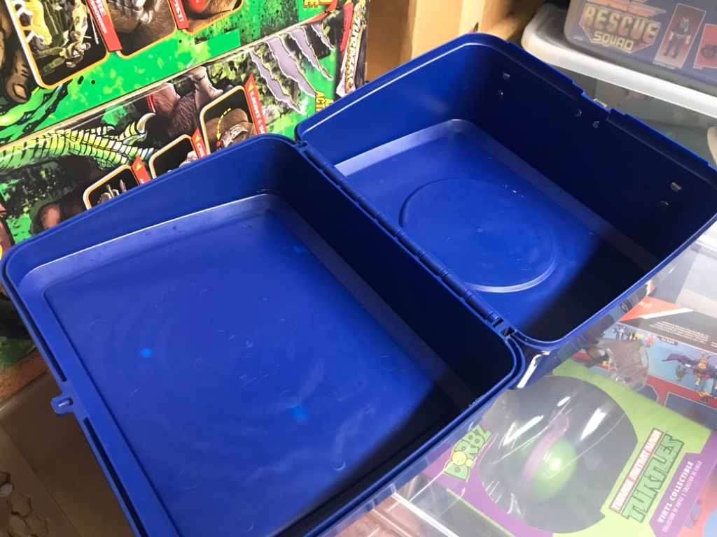 GIJoe ARAH 1986 Blue Lunchbox with two Thermos Flasks - Image 8