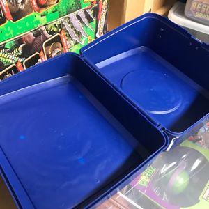 GIJoe ARAH 1986 Blue Lunchbox with two Thermos Flasks