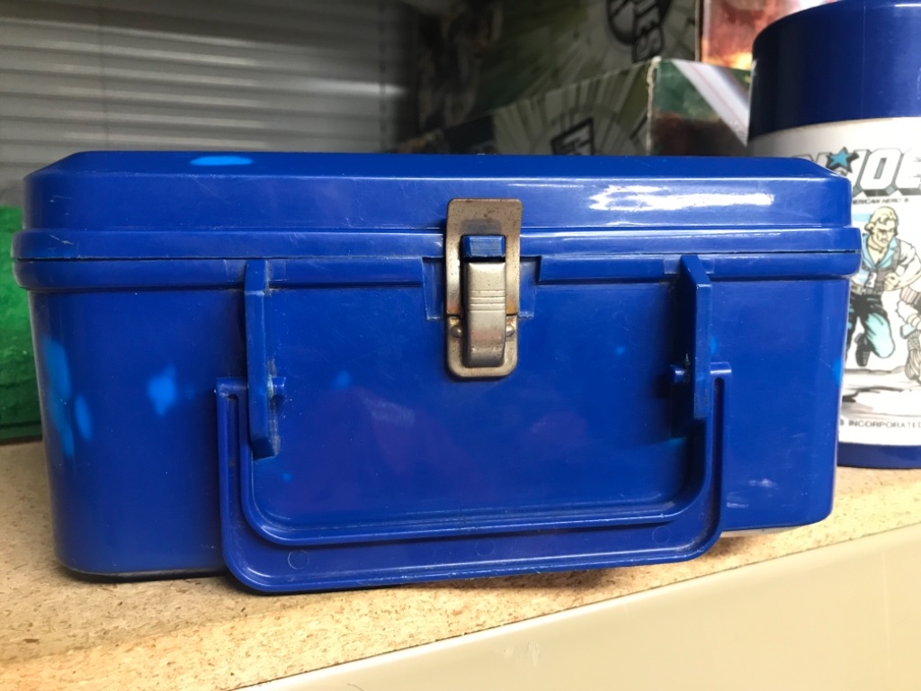 GIJoe ARAH 1986 Blue Lunchbox with Thermos Flask - Image 9