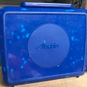 GIJoe ARAH 1986 Blue Lunchbox with Thermos Flask