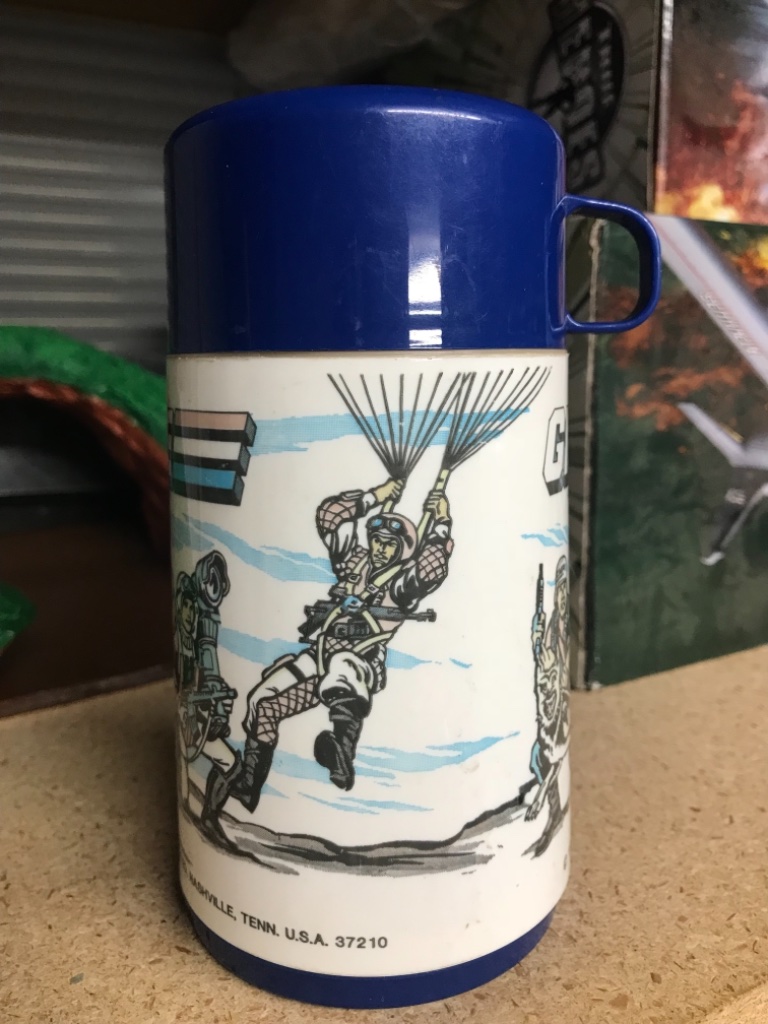 GIJoe ARAH 1986 Blue Lunchbox with Thermos Flask - Image 11