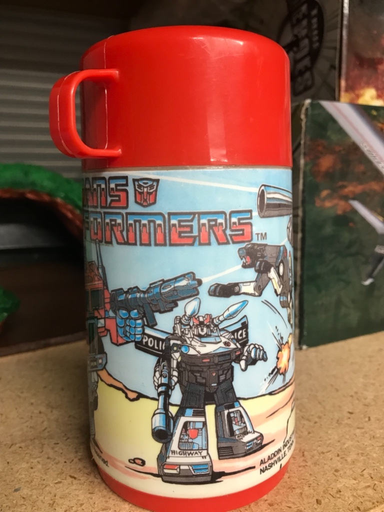Transformers 1984 Red Lunchbox with Thermos Flask - Image 7