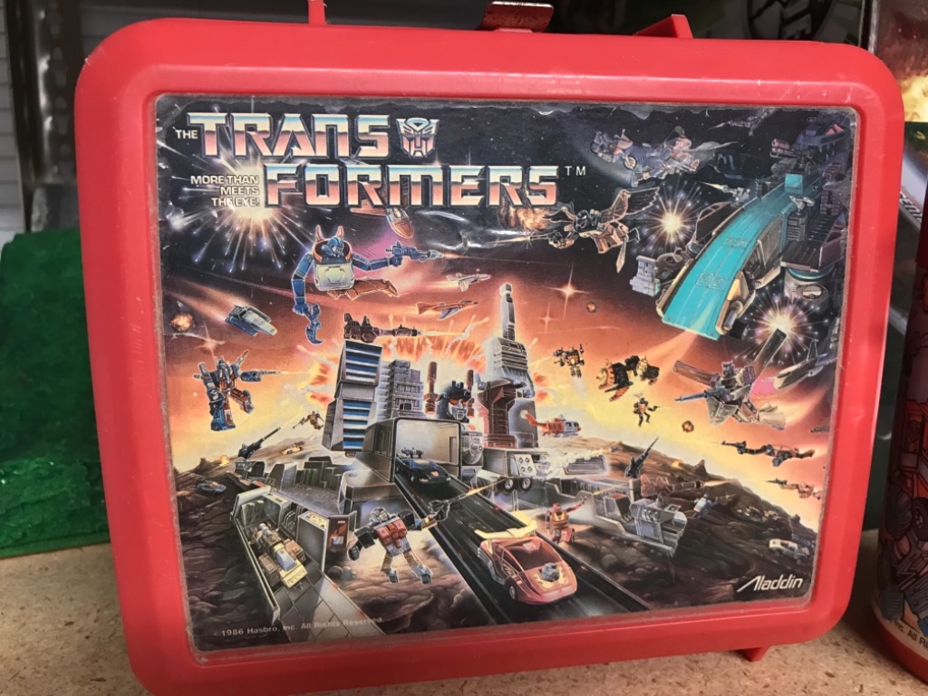 Transformers 1984 Red Lunchbox with Thermos Flask - Image 8