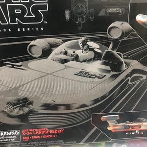 X-34 Landspeeder with Luke Skywalker