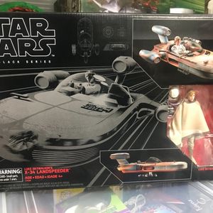 X-34 Landspeeder with Luke Skywalker
