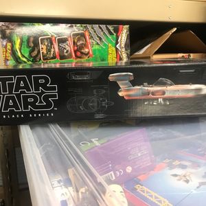 X-34 Landspeeder with Luke Skywalker