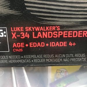 X-34 Landspeeder with Luke Skywalker