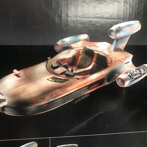 X-34 Landspeeder with Luke Skywalker