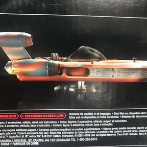 X-34 Landspeeder with Luke Skywalker
