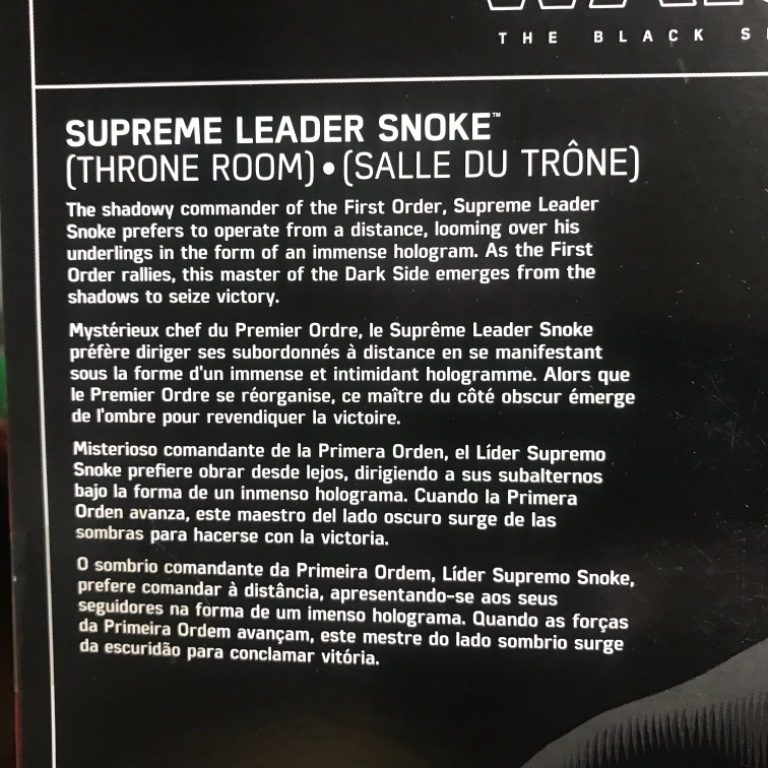 Supreme Leader Snoke (Throne Room) - Image 3