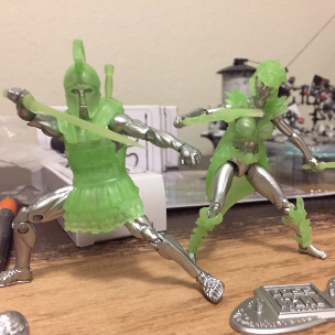 Boss Fight Studio Vitruvian H.A.C.K.S. Chrome Blanks and Glow in the Dark Accessory Set - Image 1