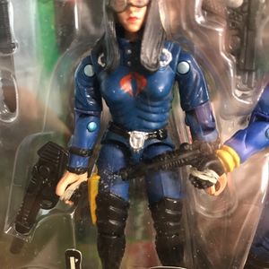 Baroness, Cobra Commander and Cobra Trooper Comic Pack