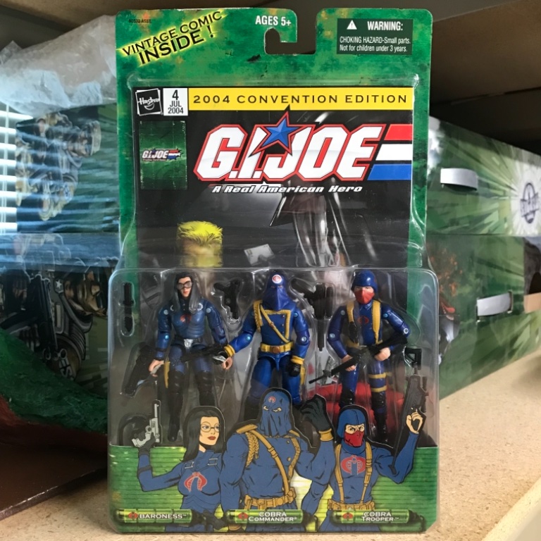 Baroness, Cobra Commander and Cobra Trooper Comic Pack - Image 1