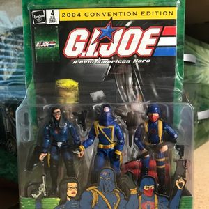Baroness, Cobra Commander and Cobra Trooper Comic Pack