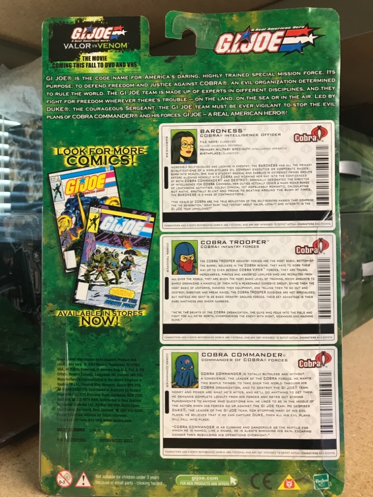 Baroness, Cobra Commander and Cobra Trooper Comic Pack - Image 7