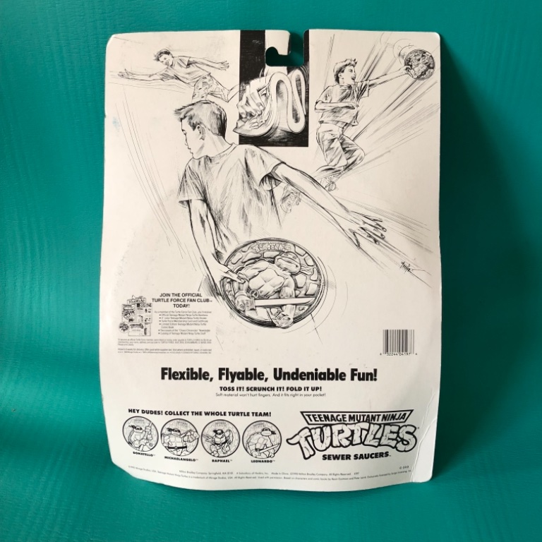TMNT Sewer Saucers - Donatello - 1990 - Image 5