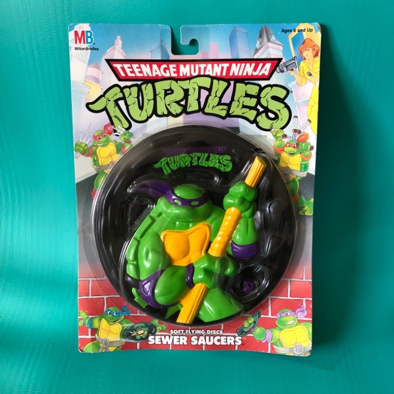 TMNT Sewer Saucers - Donatello - 1990 - Image 1