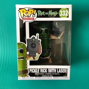 Pickle Rick (with laser) Pop