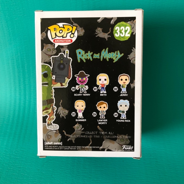 Pickle Rick (with laser) Pop - Image 3