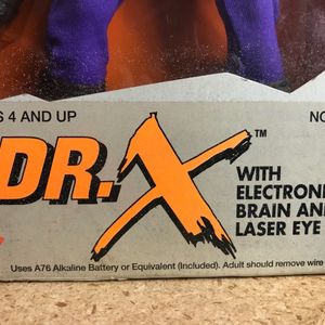 Dr. X with Electronic Brain and Laser Eye