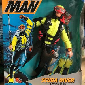 Scuba Diver with Spear Gun and Magnetic â€œExplosivesâ€