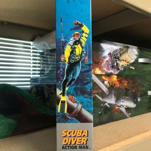 Scuba Diver with Spear Gun and Magnetic â€œExplosivesâ€