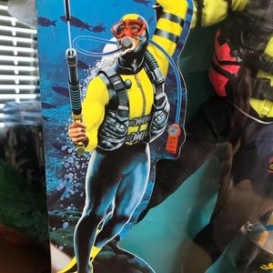 Scuba Diver with Spear Gun and Magnetic â€œExplosivesâ€