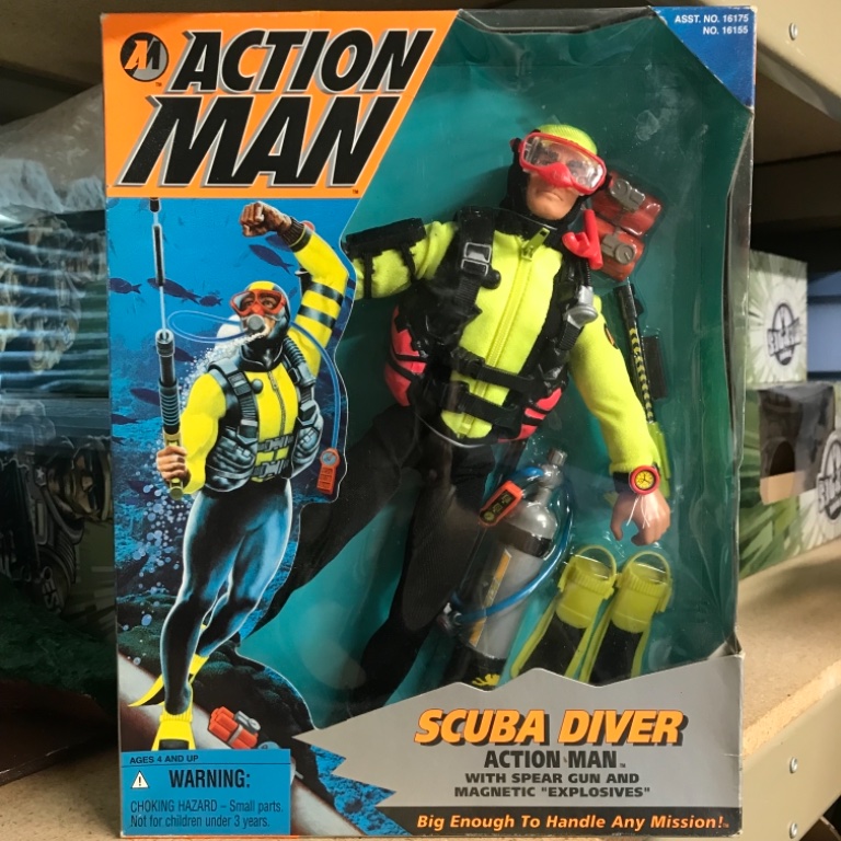 Scuba Diver with Spear Gun and Magnetic â€œExplosivesâ€ - Image 1