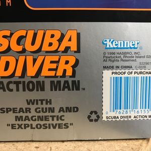 Scuba Diver with Spear Gun and Magnetic â€œExplosivesâ€