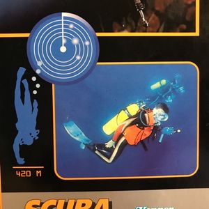 Scuba Diver with Spear Gun and Magnetic â€œExplosivesâ€