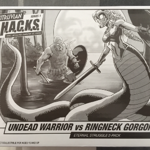 Boss Fight Studio Vitruvian H.A.C.K.S. Ringneck Gorgon and Undead Warrior - Image 1