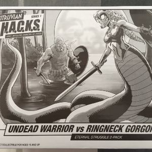 Boss Fight Studio Vitruvian H.A.C.K.S. Ringneck Gorgon and Undead Warrior