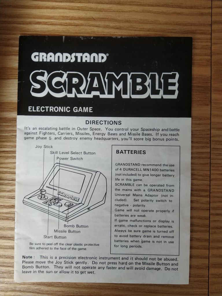 Grandstand Scramble: now for sale! - Image 5