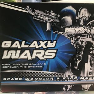 Galaxy Wars Space Warrior and Face Mask