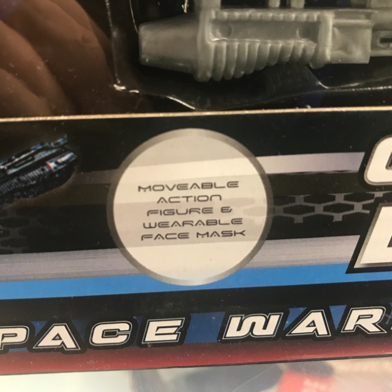 Galaxy Wars Space Warrior Figure and Face Mask Version 2 - Image 10