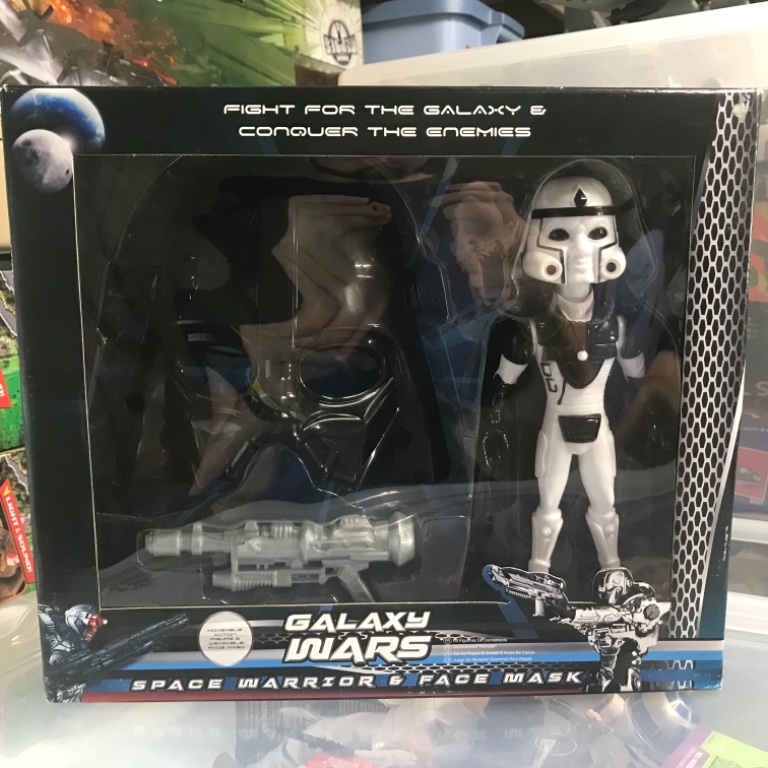 Galaxy Wars Space Warrior Figure and Face Mask Version 2 - Image 1