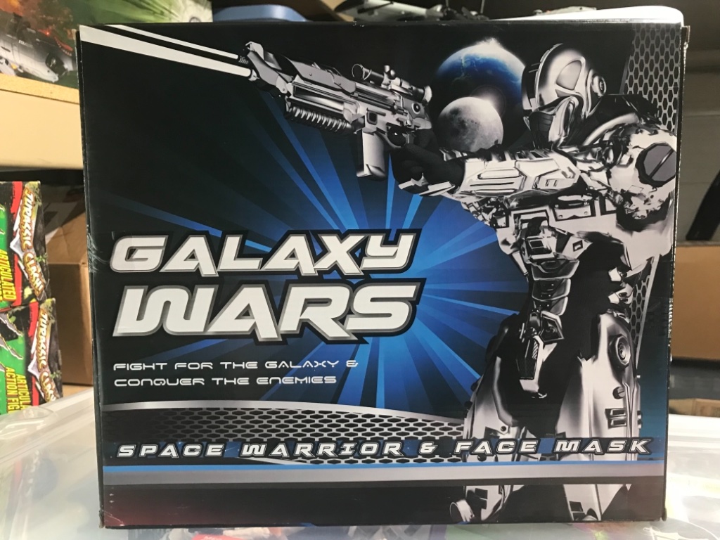 Galaxy Wars Space Warrior Figure and Face Mask Version 2 - Image 3