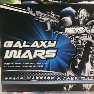 Galaxy Wars Space Warrior Figure and Face Mask Version 2